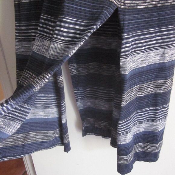 Max Studio Blue Stripe Cotton Summer Maxi Tank Dress Size S Perfect Condition - Picture 7 of 13